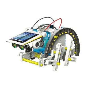 Set educativ STEM 14 in 1 Robot cu energie solara