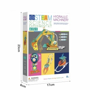 Set STEM educativ 4 in 1 - Mecanisme hidraulice