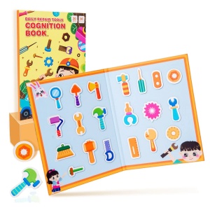 Carte magnetica puzzle, Unelte