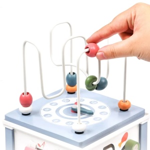 Cub din lemn cu 10 activitati educative