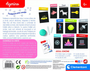 Joc educativ cuvintele cu creta, Agerino