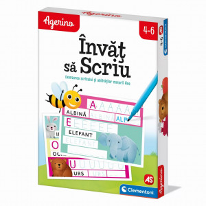 Joc educativ reutlizabil Invat sa Scriu, Agerino