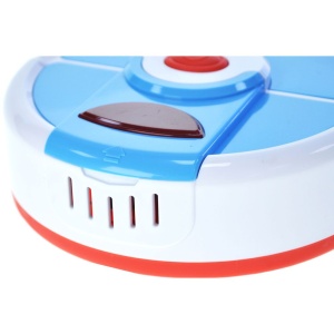 Jucarie aspirator robot cu fuctie de colectare murdarie, lumini si sunete