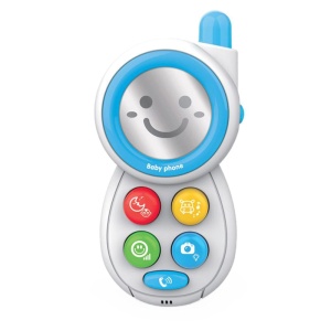 Jucarie bebelusi telefon muzical cu butoane