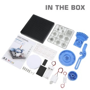 Kit STEM Spirograf electric cu angrenaje si desen automat – 48 modele - Img 13