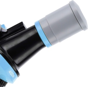 Microscop pentru copii, STEM, marire pana la 1200x - Albastru
