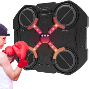 Panou de box inteligent pentru copii, montaj pe perete, cu lumini LED si sunete
