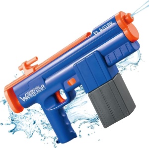 Pistol cu apa electric, 345 ml, 34.5 cm, baterii