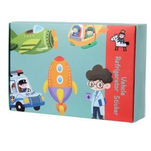 Set 22 magneti educativi cu vehicule si personaje