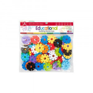 Set de constructie educational, 78 piese