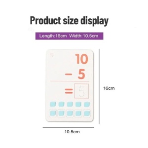 Set educativ exersare calcule cu 30 de planse reutilizabile