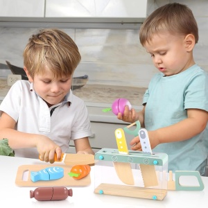Set jucarii educative de feliat si gatit cu 11 piese
