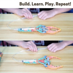 Set STEM educativ 4 in 1 - Mecanisme hidraulice
