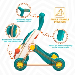 Antepremergator 2 in 1 multifunctional cu cosulet, Albastru