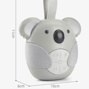 Aparat muzical cu sunete albe portabil pentru bebelusi - Koala