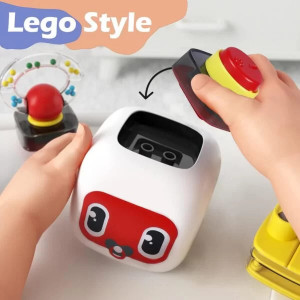 Cub activitati Montessori, Busy Cube, TopBright
