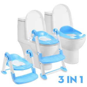 Olita 3 in 1 cu reductor si scara, albastru