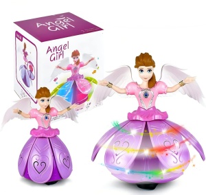 Papusa interactiva dansatoare cu lumini si sunete - Angel