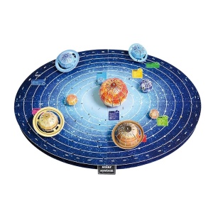 Puzzle 3D, Sistemul Solar, 146 piese