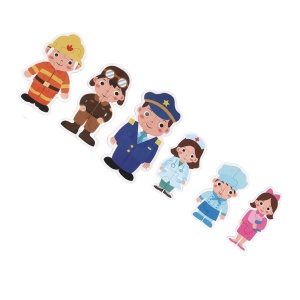 Puzzle cu 33 piese mari, Meserii