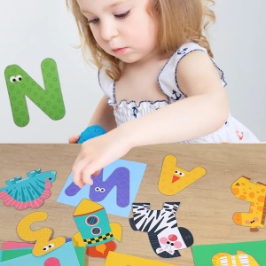 Set 40 carduri pentru decupaj si acitivtati creative, Alfabet si cifre