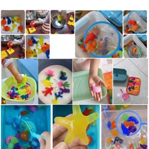 Set creativ DIY figurine 3D in apa, Magic Water