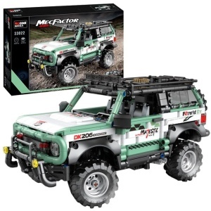 Set de constructie masina off-road 4x4 de expeditie, 1264 piese, directie functionala