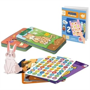 Set educativ desenat cu 25 de planse reutilizabile, Nivel 2