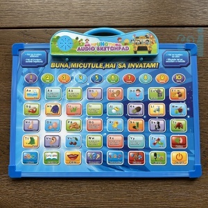 Tableta in limba romana 2 in 1 cu activitati educative