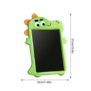 Tableta LCD grafica pentru desenat si scris, buton blocare si stergere, Crocodil