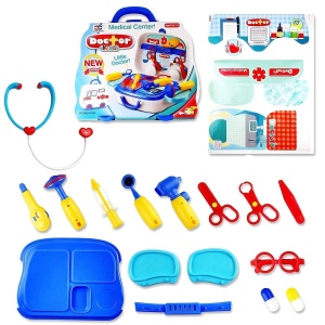 Trusa medicala de jucarie de rol pentru copii cu accesorii incluse - Img 7