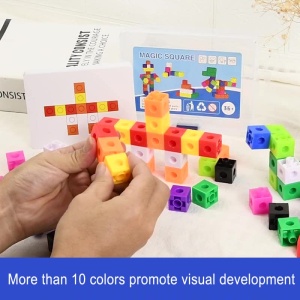 Cuburi de construit cu 60 piese - Magic square