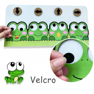 Joc educativ de orientare spatiala, Broscute