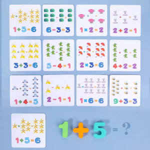 Joc educativ de sortare, activitati matematice si motricitate, Digital Bead