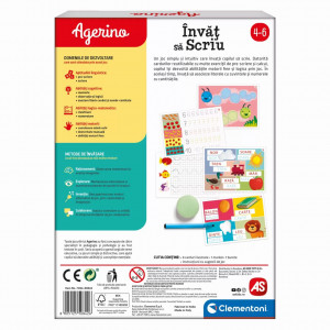 Joc educativ reutlizabil Invat sa Scriu, Agerino