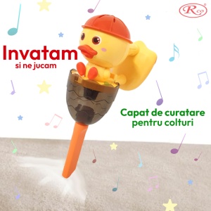 Jucarie aspirator vertical cu 3 functii pentru copii
