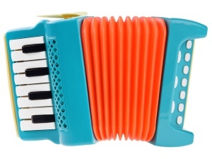 Jucarie muzicala acordeon 8 clape si butoane de control - Img 7