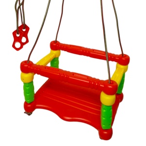 Leagan suspendabil din plastic cu bare de protectie