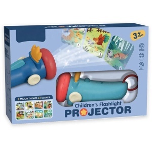 Proiector lanterna cu povesti pentru copii, 64 scene, 8 povesti