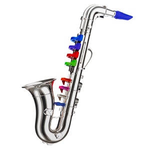 Saxofon de jucarie cu 8 note pentru copii