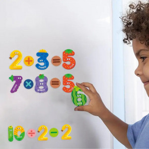Set 20 cifre magnetice, Fructe