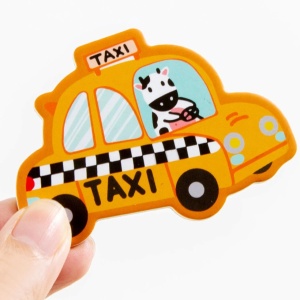 Set 22 magneti educativi cu vehicule si personaje