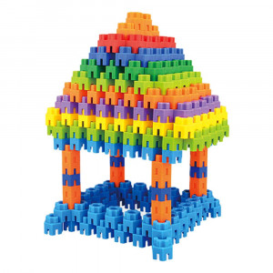 Set de constructie educational, 100 piese