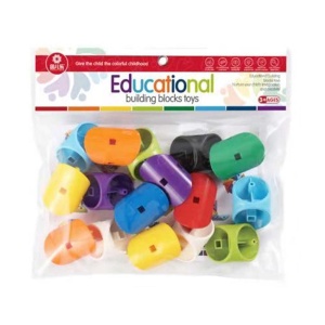 Set de constructie educational, 16 piese