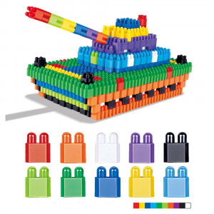 Set de constructie educational, 160 piese