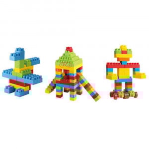 Set de constructie educational, 48 piese