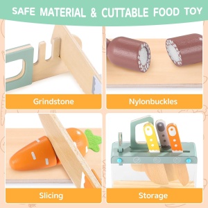 Set jucarii educative de feliat si gatit cu 11 piese