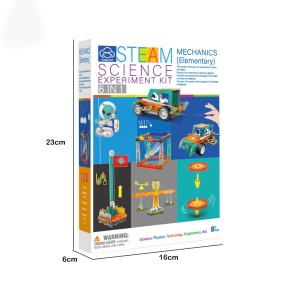 Set STEM educativ 6 in 1 - Kit mecanica si fizica elementara, 8 ani+
