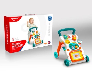 Antepremergator 2 in 1 multifunctional cu tablita de scris si pianina