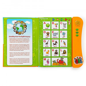 Carte electronica cu activitati educative in limba engleza, Cuvinte comune, Edu Book